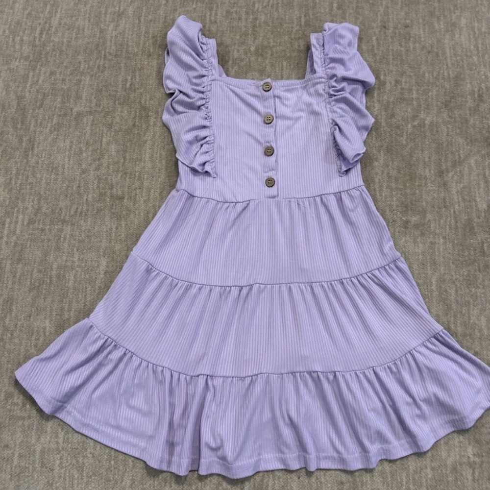 btween Lilac Ruffle Dress